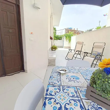 Rosso Corallo A Tre Minuti Dal Mare Disponibile Piano Terra Indipendente Sul Golfo Di Castellammare Appartement *